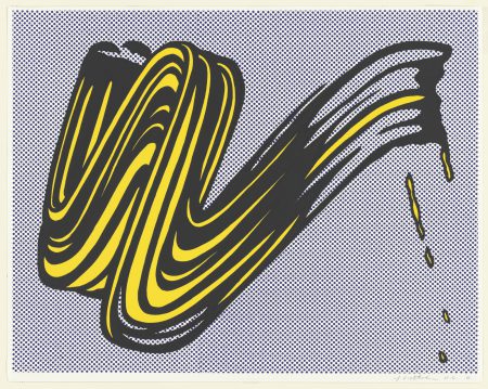 Brushstroke, 1965, lichtenstein